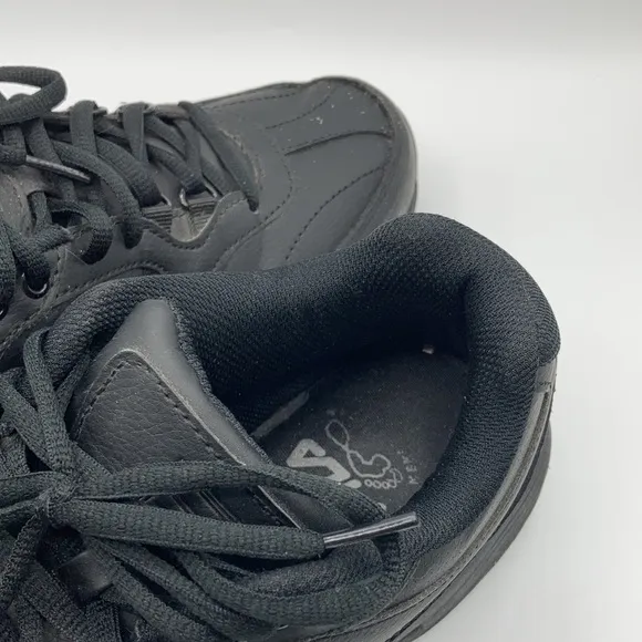 Fila Black Memory Foam Workshift Service Shoes