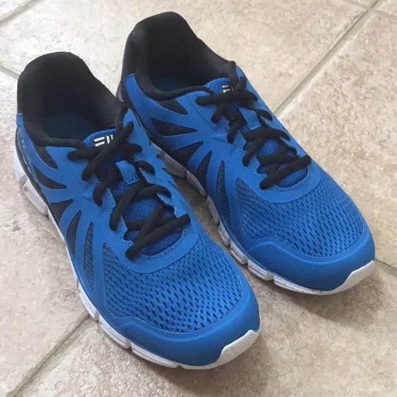 FILA Boys Fraction 2 Lace-Up Running Sneakers