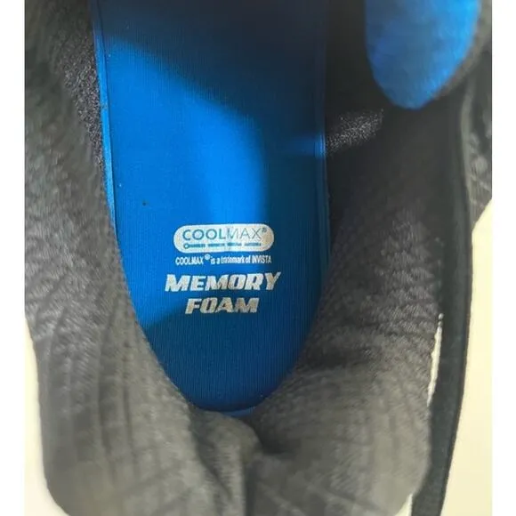Fila cool max memory foam gray blue athletic shoes men's size 12 - NWT