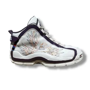 Fila Grant Hill II phoenix embroidered Purple and White High-Top Sneakers 14