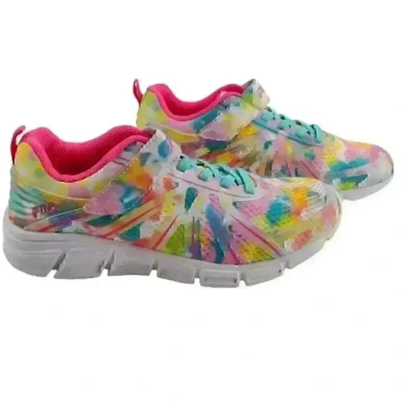 Fila Kid's Fraction Strap Sneakers Size Kid 4