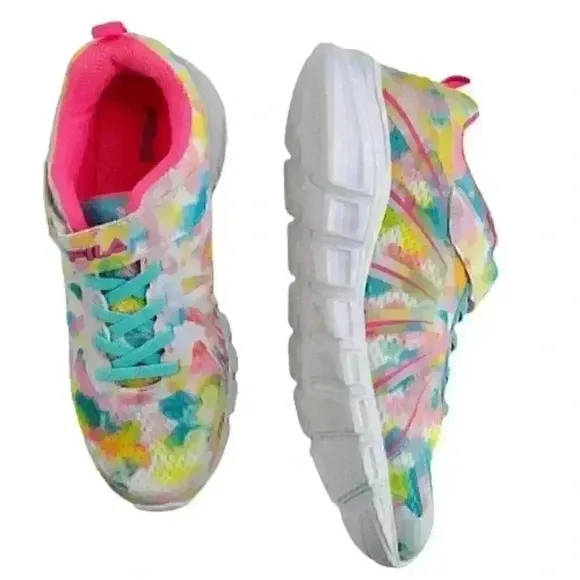 Fila Kid's Fraction Strap Sneakers Size Kid 4