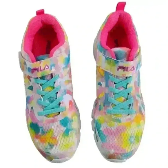 Fila Kid's Fraction Strap Sneakers Size Kid 4