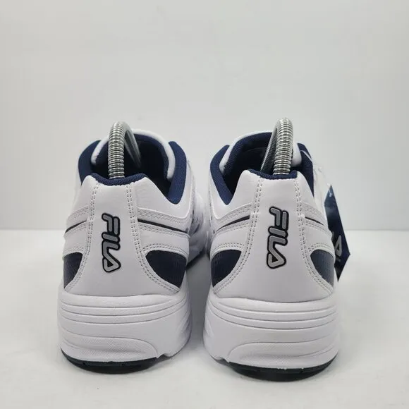 Fila Memory Go The Distance Men's White Sneakers 1GH23008-109 US Size 10.5 NWT