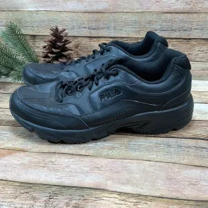 FILA Men's Memory Workshift Black Shoes Size: 12 EEEE
