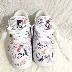 Fila Men's Scribble Sneakers Size 10.5