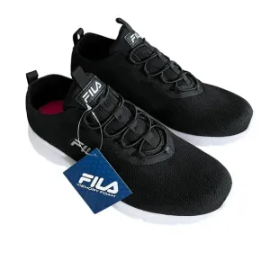 Fila Sneakers Memory Galaxia 3 Walking Shoes Black White  Size 10M NEW