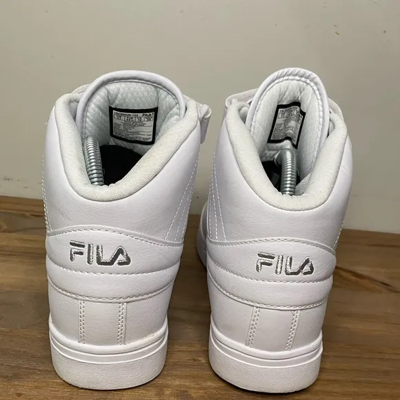 Fila Vulc 13 Men’s White Hi-Top Lace Up Basketball Shoes Sneakers Size:11