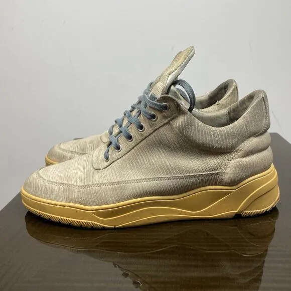 Filling Pieces Low Top Leather Sneakers Shoes Men's 41