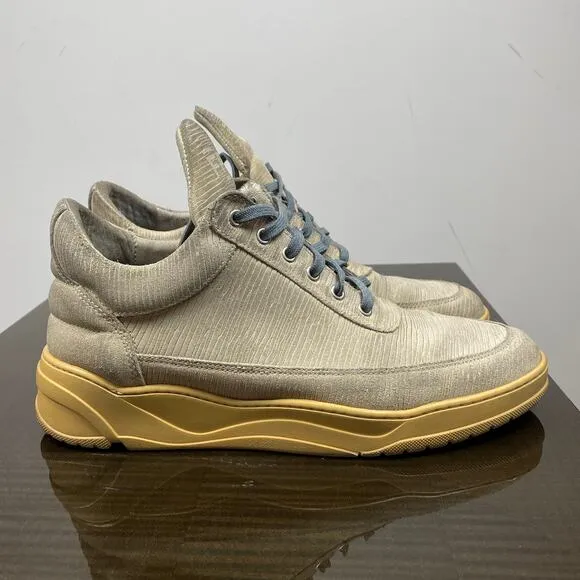 Filling Pieces Low Top Leather Sneakers Shoes Men's 41
