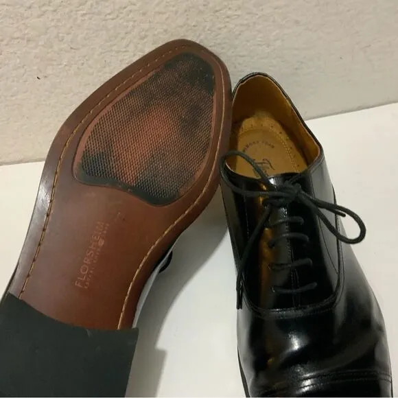 Florsheim dress shoes men lace up memory foam size 13D