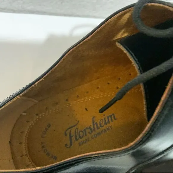 Florsheim dress shoes men lace up memory foam size 13D