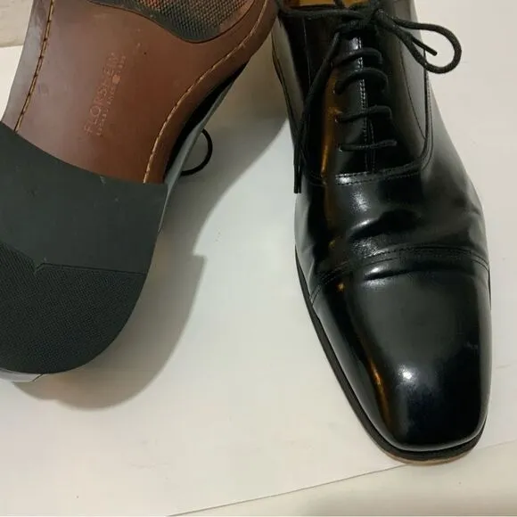 Florsheim dress shoes men lace up memory foam size 13D