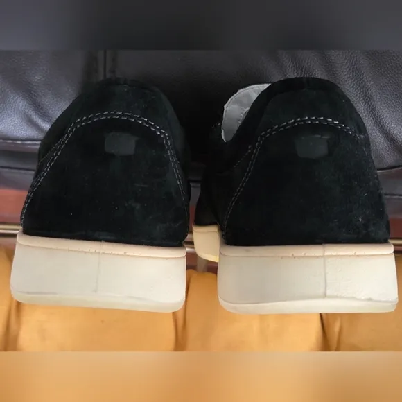 Florsheim Men's Black Suede Slip-On Shoes