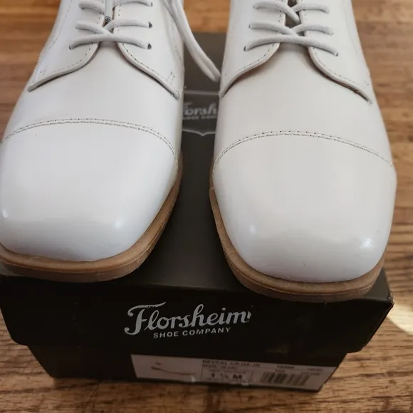 Florsheim Reveal Cap Toe Oxford Kids Shoes