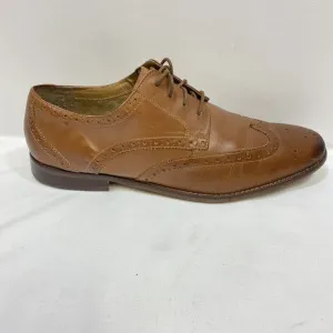 Florsheim Wingtip Oxford Dress Shoes Men 13D English Tan Leather Toe Cap India