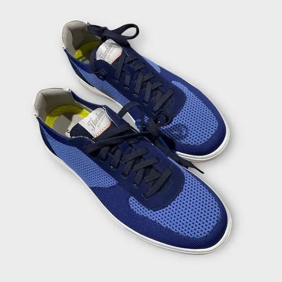 Florsheim Heist Knit Casual Leather Sneaker Blue Men’s 7W