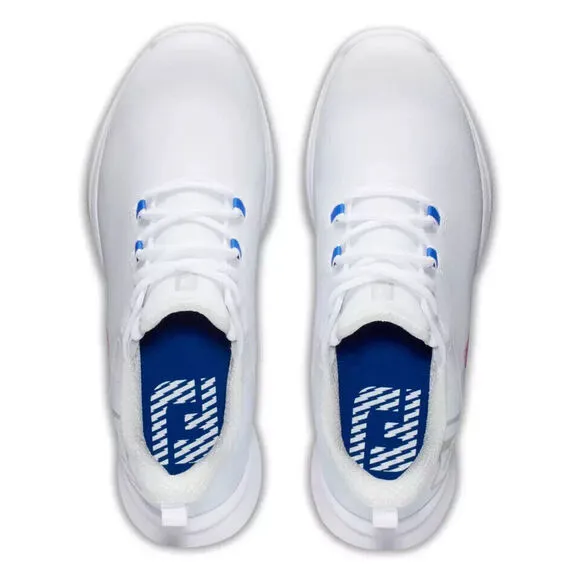 FootJoy Fuel Sport 90127 Sneaker Women's White Pink Spikeless Golf Shoes TF4149