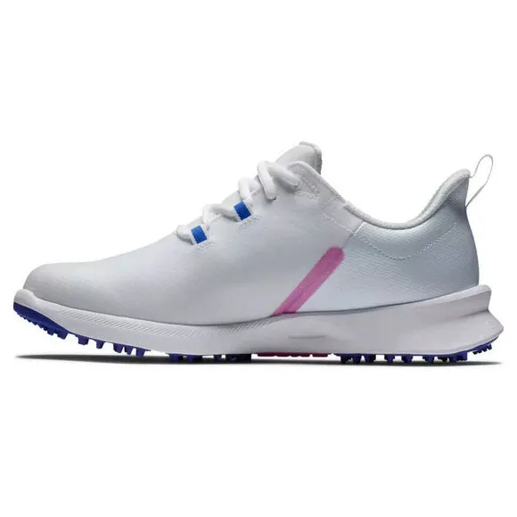 FootJoy Fuel Sport 90127 Sneaker Women's White Pink Spikeless Golf Shoes TF4149
