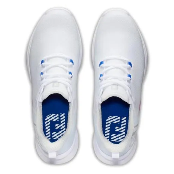 FootJoy Fuel Sport 90127 Sneaker Women's White Pink Waterproof Golf Shoes TF3990