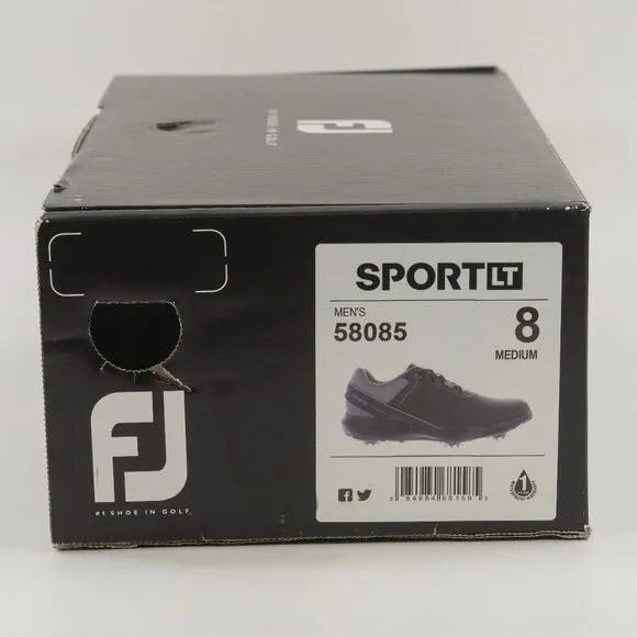 Footjoy Men's Sport LT 58085 Golf Cleats size 8