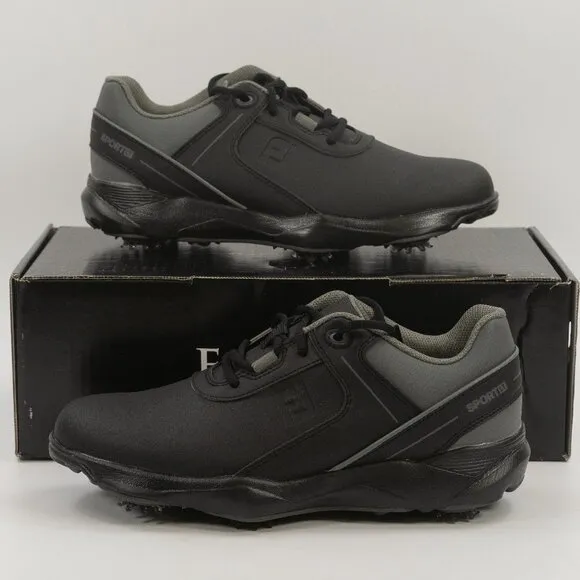 Footjoy Men's Sport LT 58085 Golf Cleats size 8