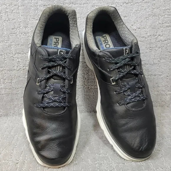 Footjoy Pro SL Carbon Men's Size 9.5 M Black Lace Up Sport Golf Shoes 53108