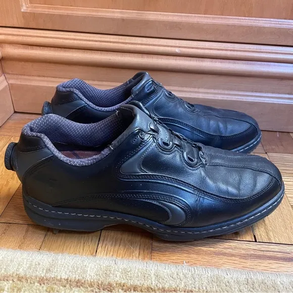 FootJoy Sport Men's BOA Lacing Golf Shoes Black Size 9.5