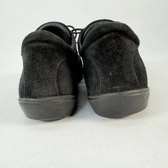 Footprints By Birkenstock Shoes Women’s US 10.5 EU41 Black Suede Casual Sneakers