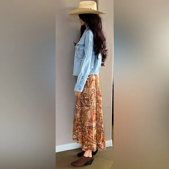 FP One Montana Printed Maxi Skirt