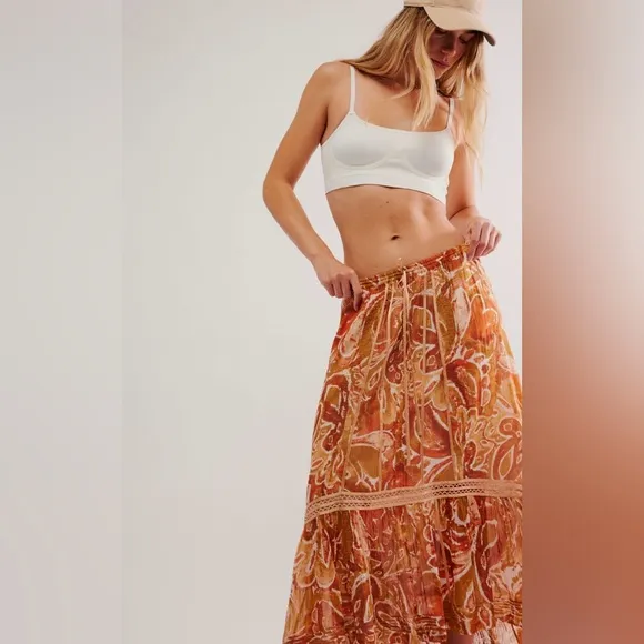 FP One Montana Printed Maxi Skirt