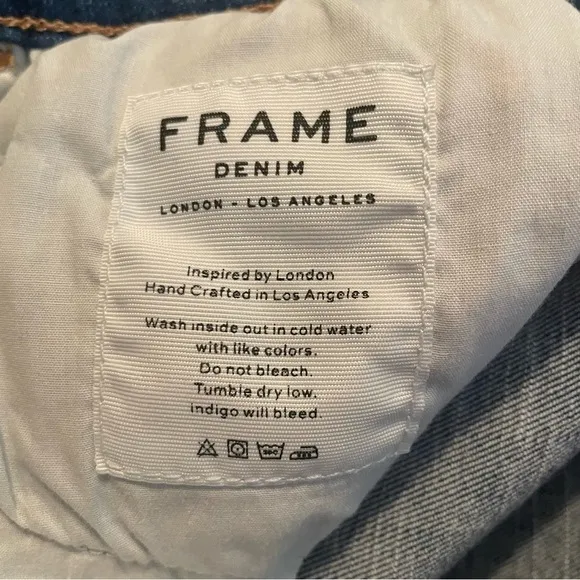 Frame Le Crop Bell Gail Jeans Sz. 28