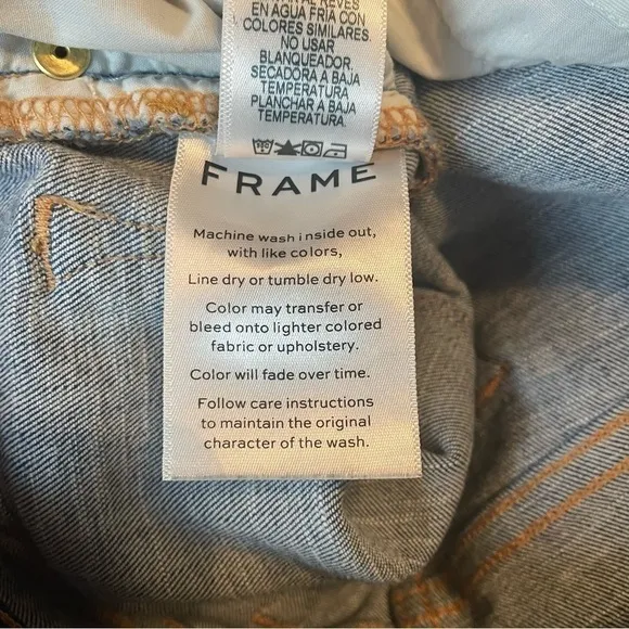 Frame Le Crop Bell Gail Jeans Sz. 28