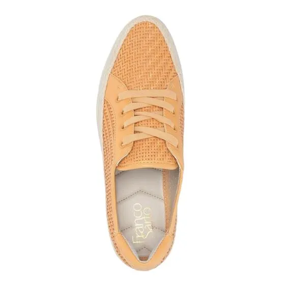 Franco Sarto Women's Hyria Espadrille Sneakers Orange Size 10