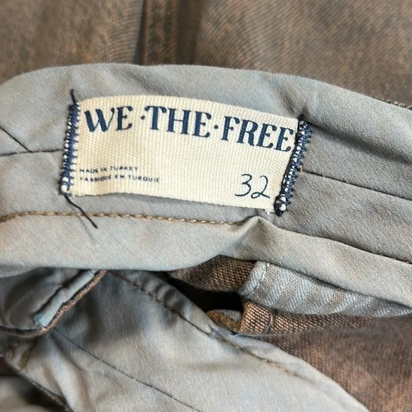 Free People Castella Jeans Back Alley Blue 90s Straight Leg Sz 32 NEW