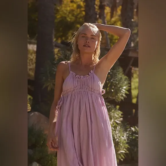 Free People C'est Bon Midi Dress
