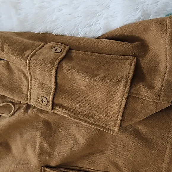 Free People Charli Wool Longline Cargo Shorts