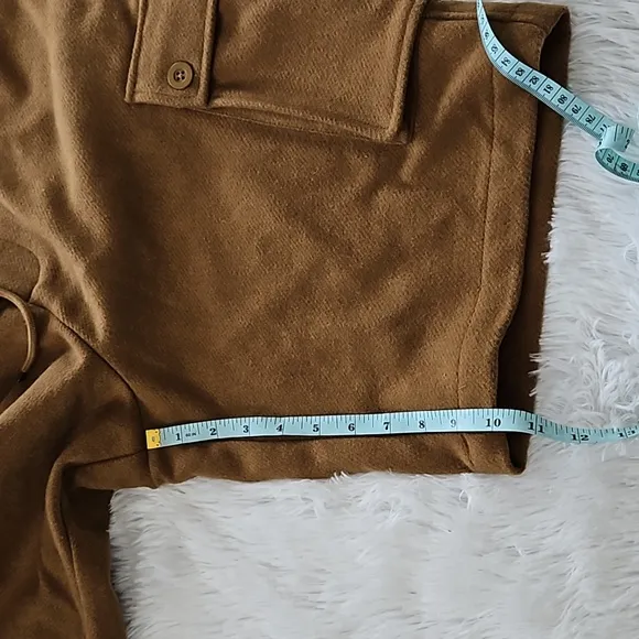 Free People Charli Wool Longline Cargo Shorts