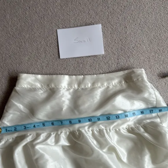 Free people Emery Drop-Waist Midi Skirt off white NWOT