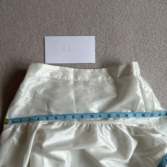Free people Emery Drop-Waist Midi Skirt off white NWOT