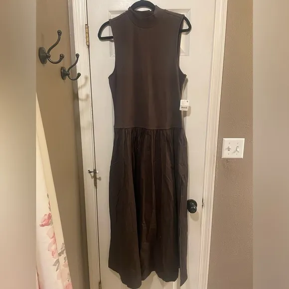 Free People FREE-EST Pepita Midi XL Color: Double Espresso NWT