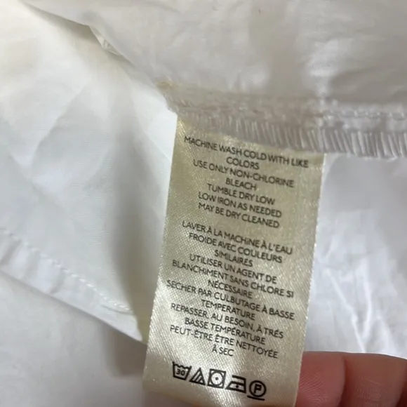 Free People Gaia Skirt white SIZE LARGE 1204