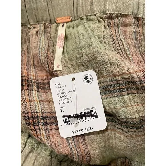 Free People Las Palmas Sailor Shorts Size L