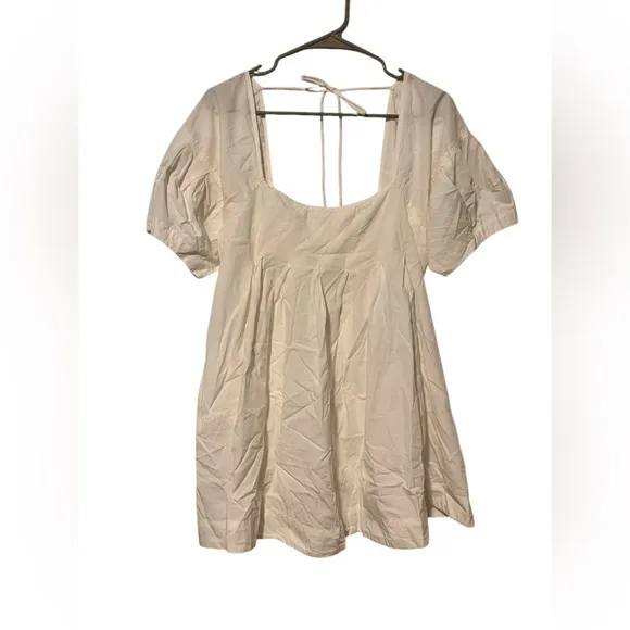 FREE PEOPLE Miss Me Mini White Sz M Ivory