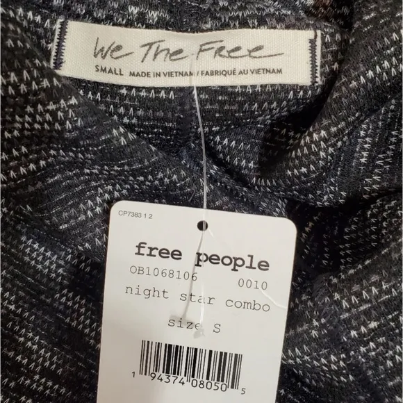 FREE PEOPLE Mock Turtleneck Bell Sleeve Sweater Small