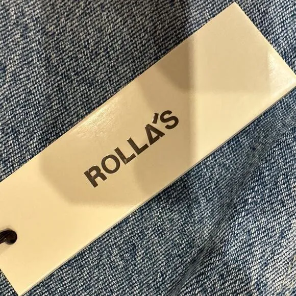 Free People Rolla's Mirage Long Shorts - Lt Blue - 31