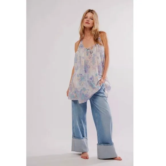 Free People Sweet &amp; Sour Mini Slip Dress SMALL NWT