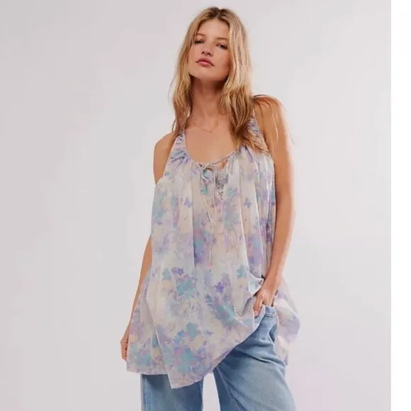 Free People Sweet &amp; Sour Mini Slip Dress SMALL NWT