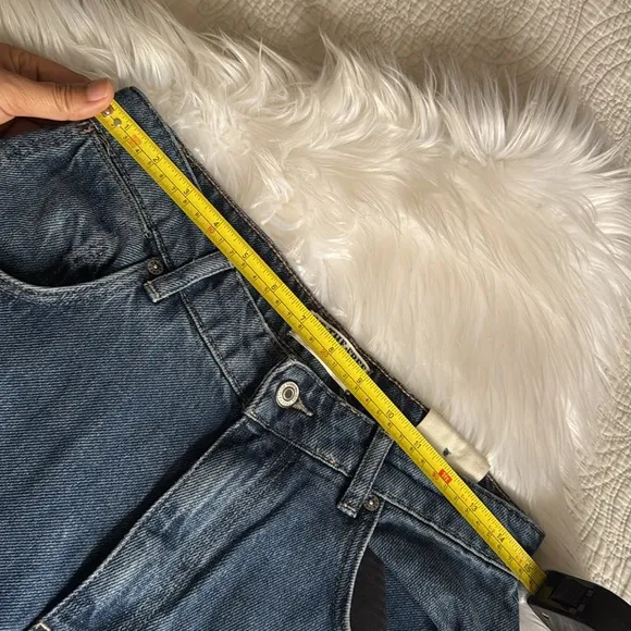 Free People We The Free Augusta Barrel Jeans Size 28