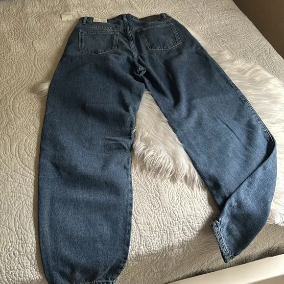 Free People We The Free Augusta Barrel Jeans Size 28